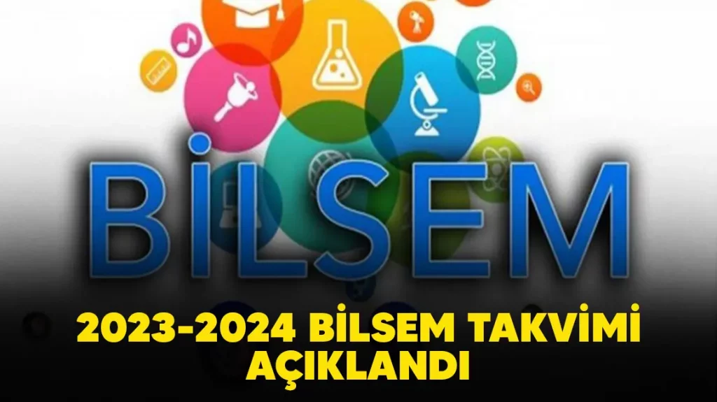 bilsem sınav takvimi